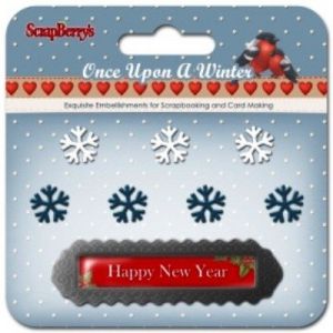 Elementy metalowe Scrap Berry's Once Upon a Winter 2, 8szt